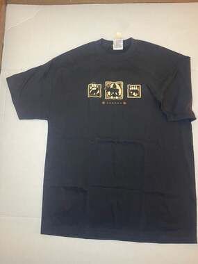 NWT Vintage Canada Wildlife Graphic T-Shirt Black Size XL
